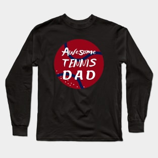 US Open Tennis Dad Tennis Ball Long Sleeve T-Shirt